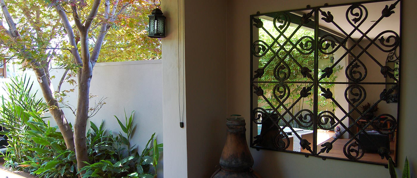 Wrought iron Outdoor mirrors, Trellises, Gates & Doors