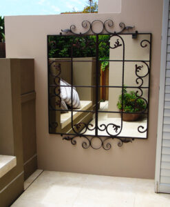 Outdoor Mirrors Courtyard