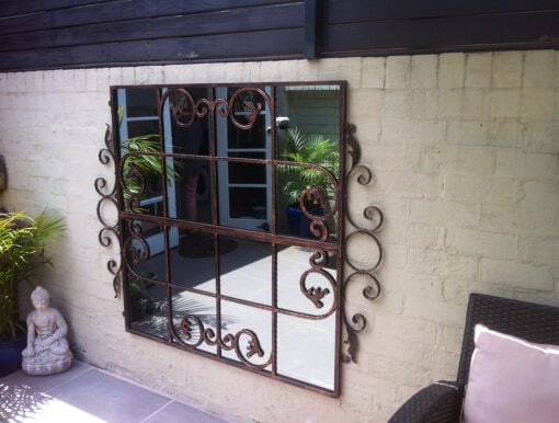 Scrolled Gate outdoor mirror - Image 9