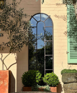 Arch Top Large Outdoor Mirror