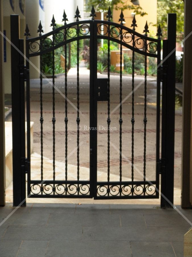 Wrought Iron Gates - Rivas Design