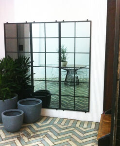 Outdoor Mirror Set of 3 Rivas Design