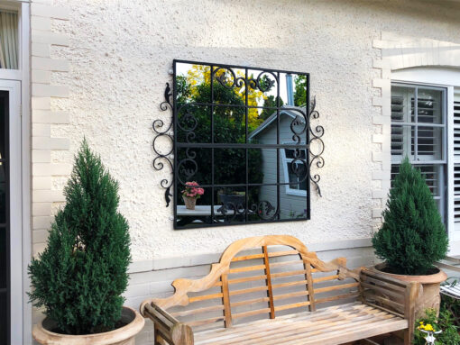 Scrolled Gate outdoor mirror - Image 8