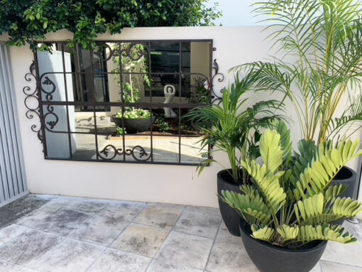 Rivas Design Scrolled Gatedesign mirror Queensland