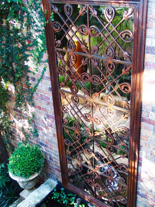 Two Tile design iron mirror - Image 3