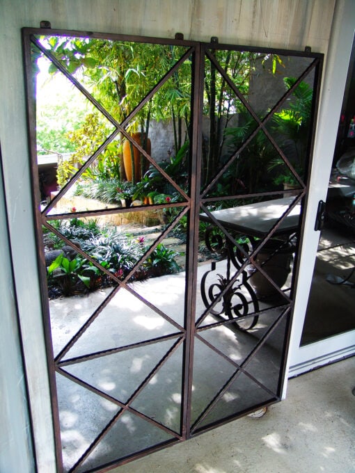 outdoor mirrors garden