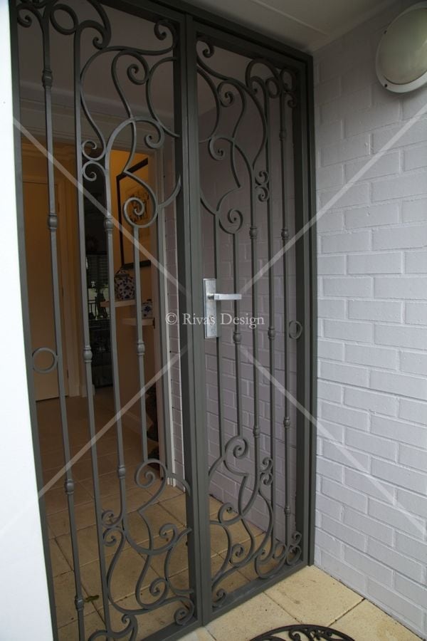 Wrought Iron Security Doors Rivas Design