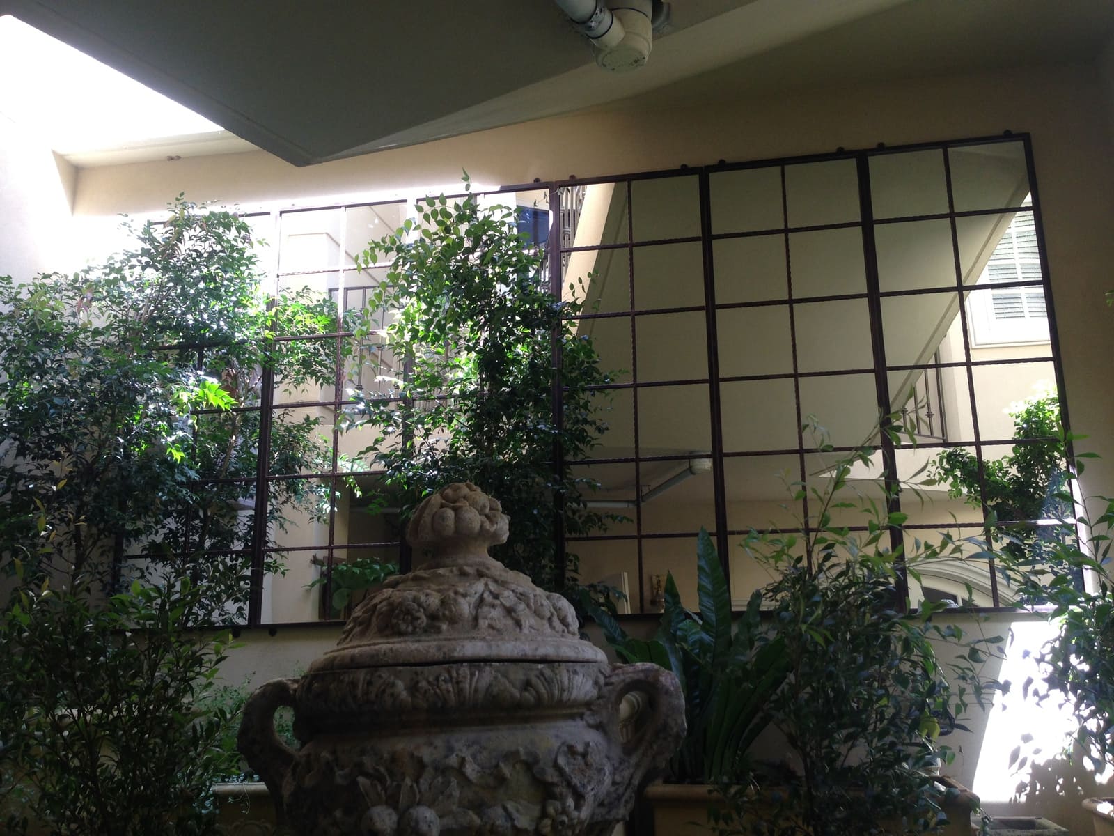 12 Square garden mirror large Outdoor Mirrors