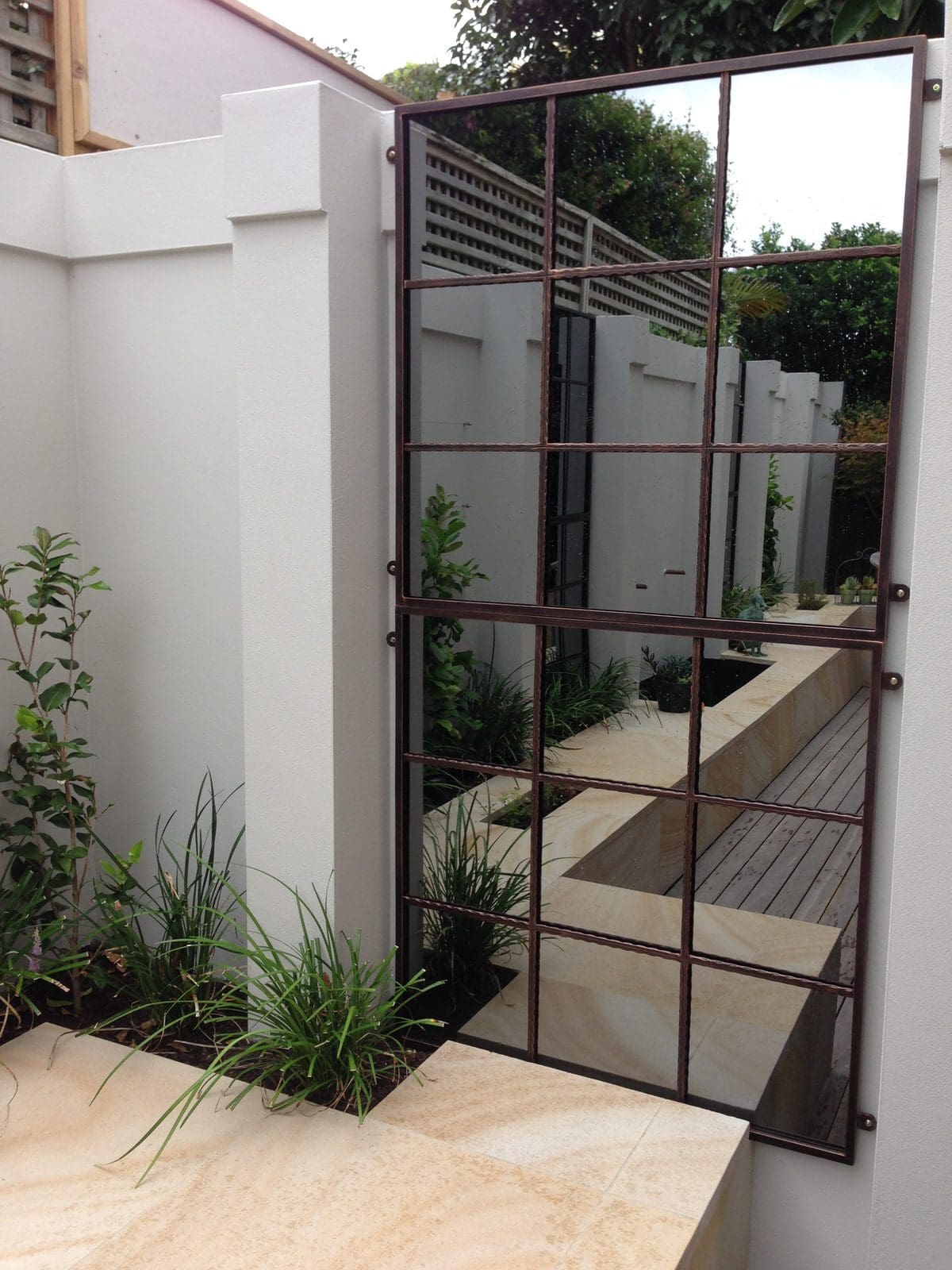 9 Square outdoor mirror Outdoor Mirrors
