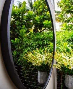 Detail RD outdoor mirror circular