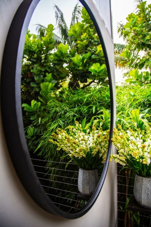 Detail RD outdoor mirror circular