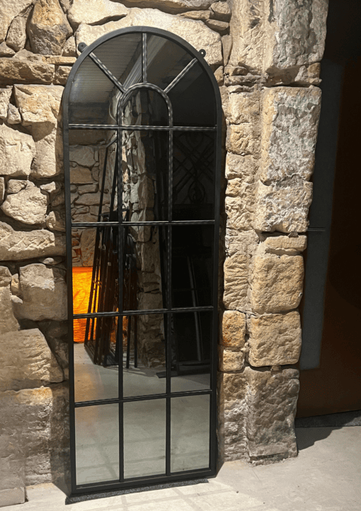 Arch top outdoor mirror studio