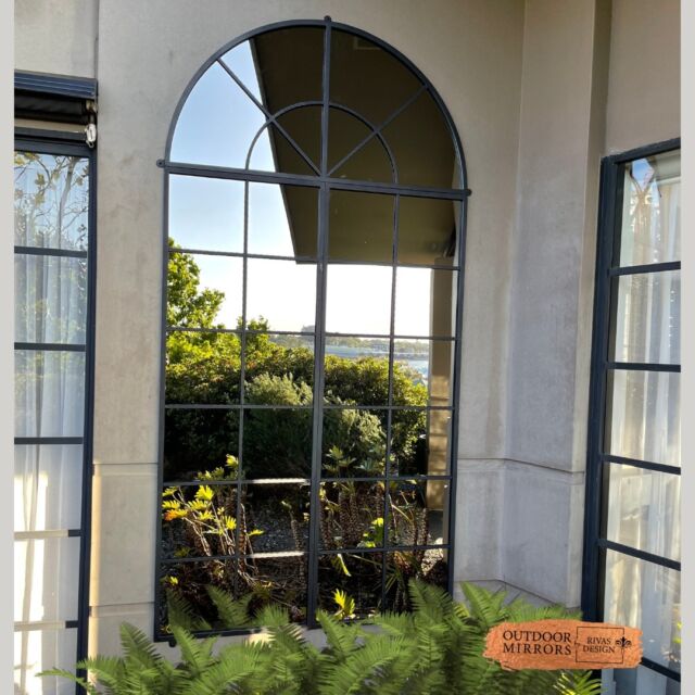 Catch fabulous views with Outdoor Mirrors for gorgeous gardens and courtyards.