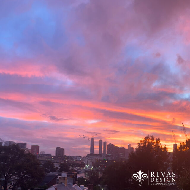 Tonight's sunset from our neck of the woods.