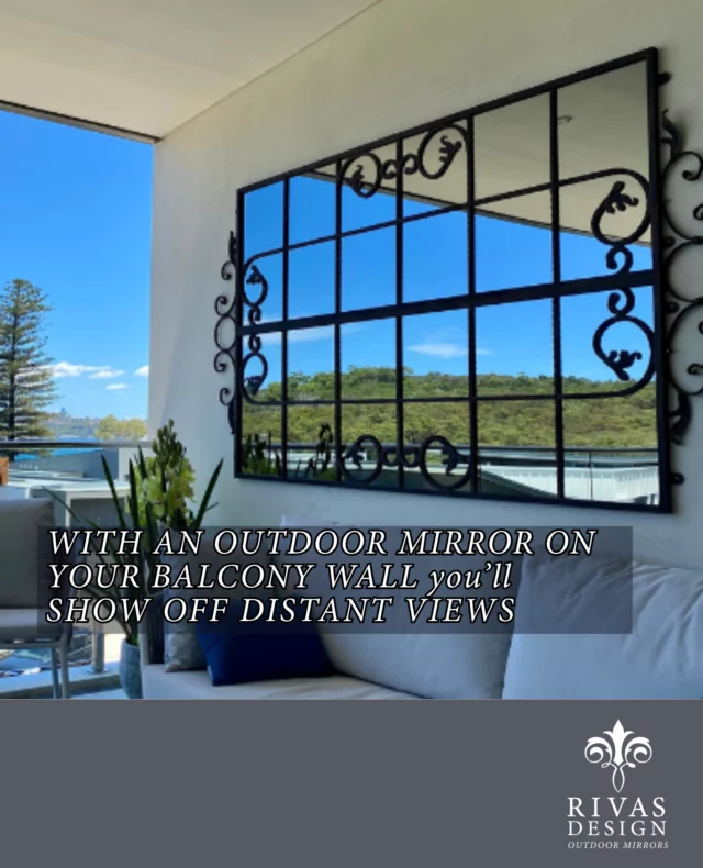 We are here to help you get the most out of your balcony views.⁠
#outdoormirrorsSydney�#outdoormirrorsMelbourne�#outdoormirrorsQld�#outdoormirrorsPerth�#landscapedesign�#outdoordecor�#outdoormirrors #landscapedesignsydney